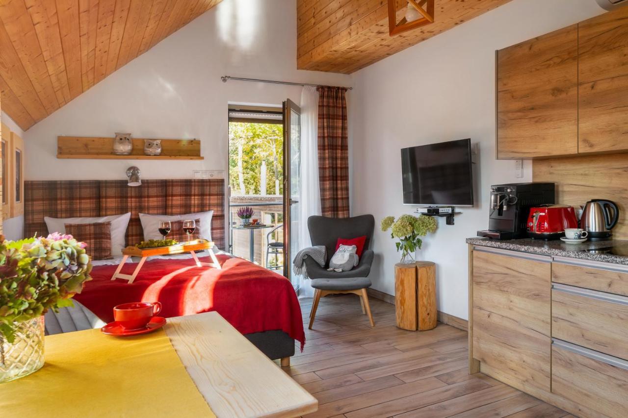Apartamenty U Harrego II Przy Stawie Spa Klimatyzacja,Balkon,Sauna , Balia, Ogrod,Parking Kudowa-Zdrój Exterior foto
